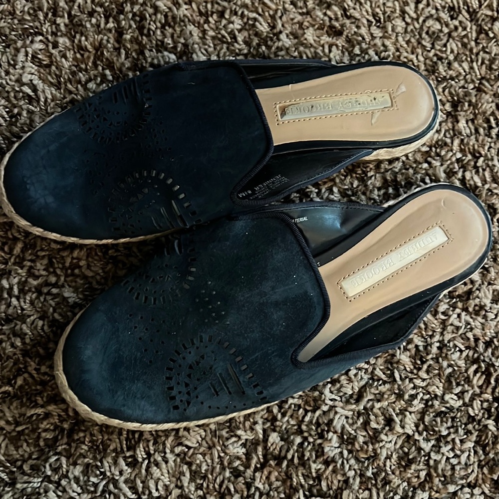 Navy espadrilles shoes